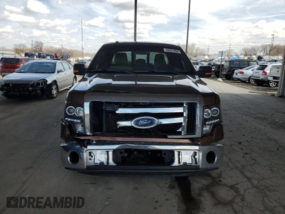 2011 Ford F-150 XL with VIN 1FTEX1CM0BFA49639, listed as a Copart auction lot 50201055 with 225,320 mi miles and Salvage Title. Bid and sale history available at carsss.com. Image 5.