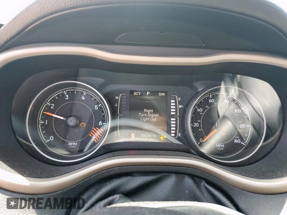 2015 Jeep Cherokee Sport with VIN 1C4PJLAB5FW684191, listed as a Copart auction lot 64256405 with 159,289 mi miles and Salvage title. Bid and sale history available at DreamBid. Image 9.