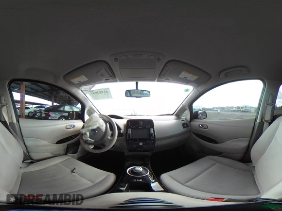 2015 Nissan LEAF SV with VIN 1N4AZ0CP5FC308068, listed as a IAAI auction lot 41582997 with 53,230 mi miles. Bid and sale history available at carsss.com. Image 18.