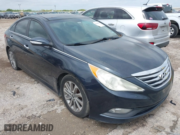 2014 Hyundai Sonata SE with VIN 5NPEC4AC3EH888752, listed as a IAAI auction lot 42106675 with 168,258 mi miles and . Bid and sale history available at DreamBid. Image 1.
