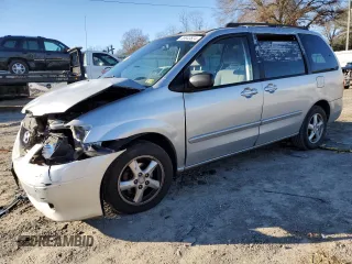 2003 Mazda MPV LX with VIN JM3LW28A230335535, listed as a Copart auction lot 85943824 with 150,915 mi miles and Salvage Title. Bid and sale history available at carsss.com. Image 1.