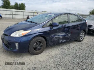 2013 Toyota Prius One with VIN JTDKN3DU9D1622718, listed as a Copart auction lot 65586695 with 79,305 mi miles and Salvage title. Bid and sale history available at DreamBid. Image 1.