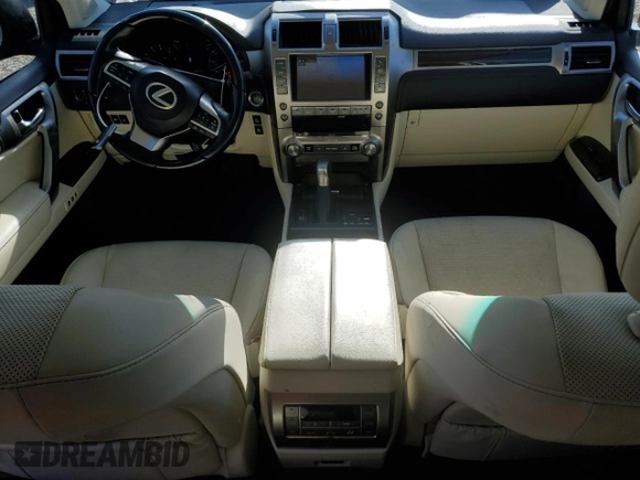 2021 Lexus GX with VIN JTJAM7BX2M5302214, listed as a Copart auction lot 52643015 with 40,965 mi miles and Salvage Title. Bid and sale history available at carsss.com. Image 8.