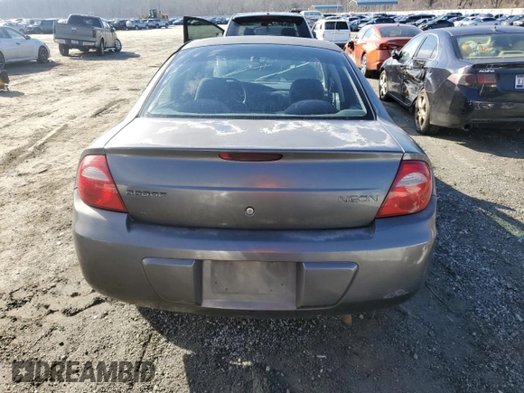 2004 Dodge Neon SE z VIN 1B3ES26C04D539375, wystawiony jako Copart lot #88104955 z przebiegiem 326 390 mil mil oraz Szkoda całkowita • Salvage title. Historia ofert i sprzedaży dostępna na DreamBid. Obrazek 6.