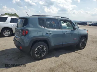 2017 Jeep Renegade Trailhawk z VIN ZACCJBCB3HPG29440, wystawiony jako Copart lot #62391755 z przebiegiem 100 707 mil mil oraz Szkoda całkowita • Salvage title. Historia ofert i sprzedaży dostępna na DreamBid. Obrazek 3.