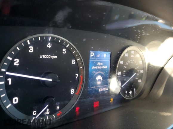 2017 Hyundai Sonata Sport with VIN 5NPE34AF3HH504936, listed as a Copart auction lot 80871504 with 100,133 mi miles and Salvage Title. Bid and sale history available at DreamBid. Image 9.