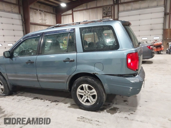 2005 Honda Pilot LX с VIN 2HKYF181X5H543306, выставлен на аукционе IAAI как лот 41764461 с пробегом 187 921 миль миль и . История ставок и продаж доступна на DreamBid. Изображение 13.