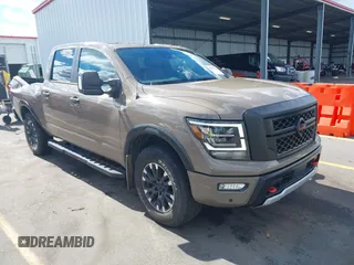 2021 Nissan Titan Pro-4X с VIN 1N6AA1ED4MN531369, выставлен на аукционе IAAI как лот 40597122 с пробегом 32 161 миль миль и . История ставок и продаж доступна на DreamBid. Изображение 1.