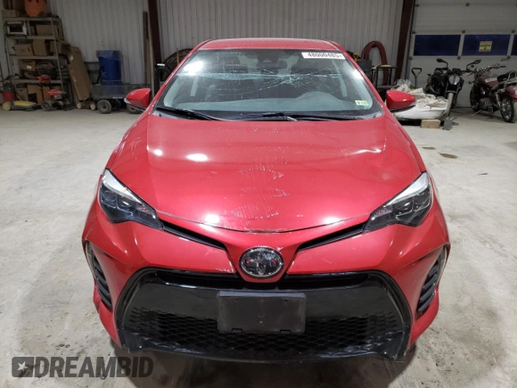 2019 Toyota Corolla L with VIN 2T1BURHEXKC162731, listed as a Copart auction lot 48000485 with 67,282 mi miles and Salvage Title. Bid and sale history available at DreamBid. Image 5.