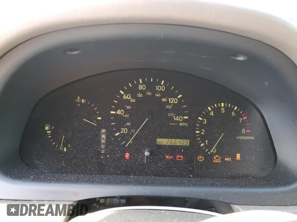 2000 Lexus RX 300 with VIN JT6GF10U7Y0062133, listed as a Copart auction lot 47212985 with 266,409 mi miles and Salvage Title. Bid and sale history available at carsss.com. Image 9.