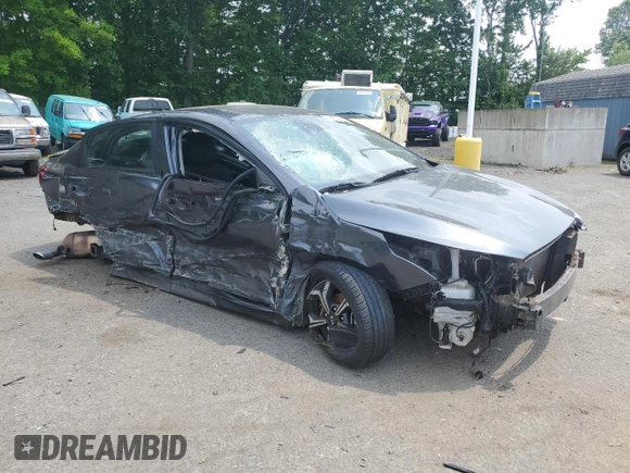 2021 Kia Forte LXS with VIN 3KPF24AD7ME290313, listed as a Copart auction lot 59758995 with 72,738 mi miles and Non repairable. Bid and sale history available at DreamBid. Image 4.