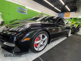 2012 Porsche Panamera Turbo with VIN WP0AC2A79CL090433, listed as a Copart auction lot 53184265 with 70,202 mi miles and Clean Title. Bid and sale history available at DreamBid. Image 2.
