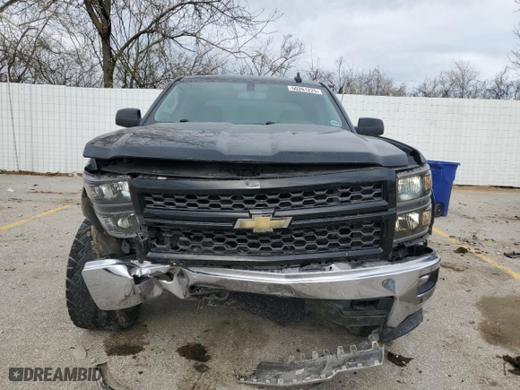 2015 Chevrolet Silverado 1500 LT with VIN 3GCUKREC6FG514880, listed as a Copart auction lot 50261225 with 121,340 mi miles and Salvage Title. Bid and sale history available at carsss.com. Image 5.
