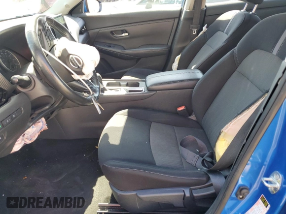 2021 Nissan Sentra SV with VIN 3N1AB8CV8MY297442, listed as a Copart auction lot 52731655 with 59,060 mi miles and Non Repairable. Bid and sale history available at DreamBid. Image 7.