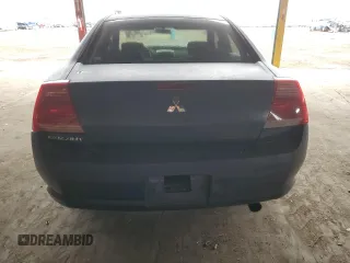 2005 Mitsubishi Galant DE with VIN 4A3AB26F35E035709, listed as a Copart auction lot 43282235 with 275,712 mi miles and Salvage Title. Bid and sale history available at carsss.com. Image 6.