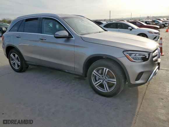 2020 Mercedes-Benz GLC with VIN W1N0G8DB7LV255668, listed as a Copart auction lot 50875585 with 47,805 mi miles and Clean Title. Bid and sale history available at carsss.com. Image 4.