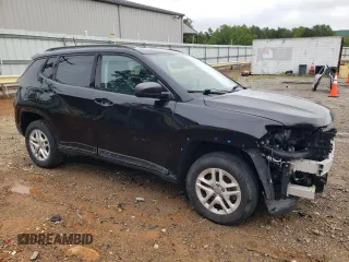 2017 Jeep Compass Sport z VIN 3C4NJDAB8HT647349, wystawiony jako Copart lot #56523595 z przebiegiem 86 728 mil mil oraz Szkoda całkowita • Salvage title. Historia ofert i sprzedaży dostępna na DreamBid. Obrazek 4.