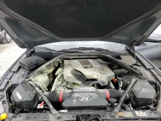 2015 Hyundai Genesis 5.0L with VIN KMHGN4JFXFU070032, listed as a Copart auction lot 68351644 with 132,828 mi miles and Non Repairable. Bid and sale history available at carsss.com. Image 11.