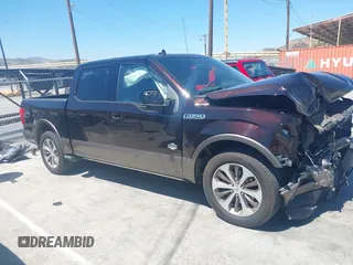 2019 Ford F-150 XL with VIN 1FTEW1C49KFA81198, listed as a IAAI auction lot 42212117 with 82,899 mi miles and . Bid and sale history available at DreamBid. Image 14.