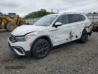 2024 Volkswagen Tiguan SE with VIN 3VVMB7AX7RM174711, listed as a Copart auction lot 56781655 with 7,253 mi miles and Salvage title. Bid and sale history available at DreamBid. Image 1.