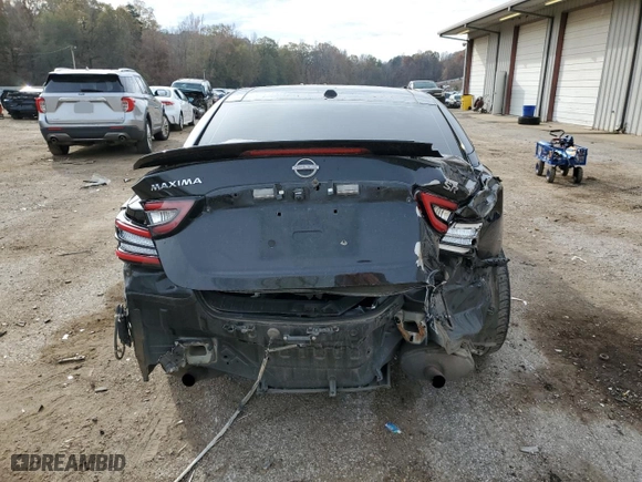 2023 Nissan Maxima SR with VIN 1N4AA6EV7PC504228, listed as a Copart auction lot 83037934 with 44,951 mi miles and Salvage Title. Bid and sale history available at carsss.com. Image 6.