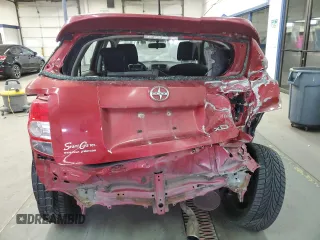 2008 Scion xD with VIN JTKKU10428J000697, listed as a Copart auction lot 51868885 with 153,996 mi miles and Salvage Title. Bid and sale history available at carsss.com. Image 6.