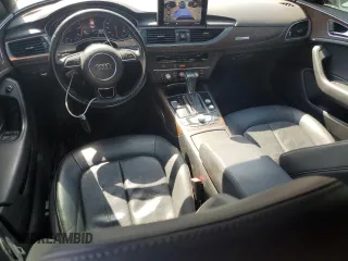 2016 Audi A6 Premium with VIN WAUFFAFCXGN186074, listed as a Copart auction lot 56920015 with 124,382 mi miles and Salvage title. Bid and sale history available at DreamBid. Image 8.