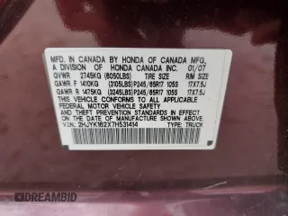 2007 Honda Ridgeline RT with VIN 2HJYK162X7H531414, listed as a Copart auction lot 77961444 with 209,013 mi miles and Clean Title. Bid and sale history available at carsss.com. Image 12.