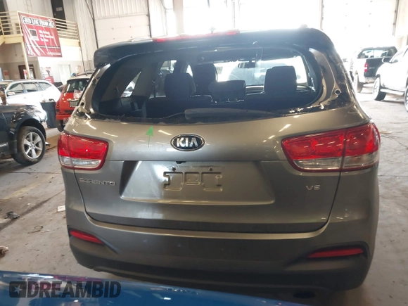 2017 Kia Sorento LX with VIN 5XYPGDA57HG199307, listed as a IAAI auction lot 41967654 with 88,112 mi miles and . Bid and sale history available at carsss.com. Image 16.
