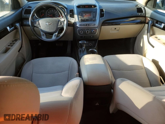 2014 Kia Sorento LX with VIN 5XYKT4A7XEG536121, listed as a Copart auction lot 49160335 with 103,118 mi miles and Salvage Title. Bid and sale history available at carsss.com. Image 8.
