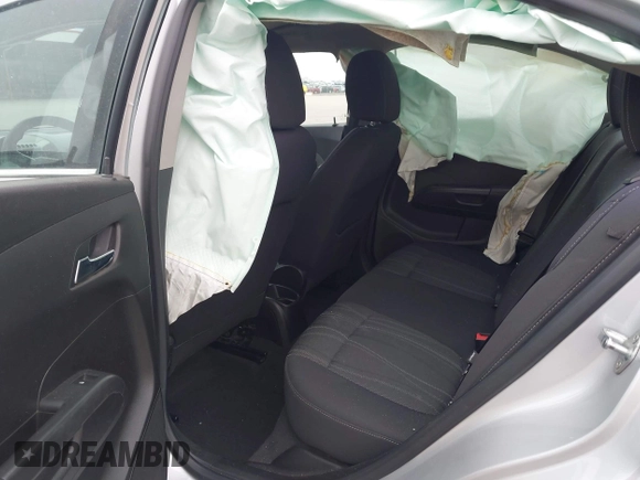 2012 Chevrolet Sonic LT with VIN 1G1JC5SH0C4162034, listed as a IAAI auction lot 41967195 with 87,086 mi miles and . Bid and sale history available at DreamBid. Image 8.