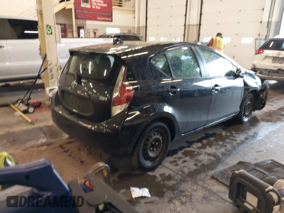2015 Toyota Prius One with VIN JTDKDTB3XF1101684, listed as a IAAI auction lot 41120474 with 108,719 mi miles and . Bid and sale history available at carsss.com. Image 4.