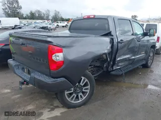 2018 Toyota Tundra 4WD SR5 with VIN 5TFDY5F19JX744986, listed as a IAAI auction lot 41762297 with 42,048 mi miles. Bid and sale history available at carsss.com. Image 4.