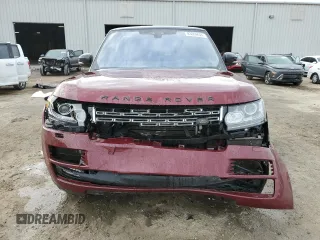 2017 Land Rover Range Rover with VIN SALGS5FE5HA322897, listed as a Copart auction lot 83859694 with 82,675 mi miles and Salvage title. Bid and sale history available at DreamBid. Image 5.