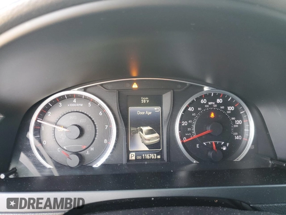 2015 Toyota Camry XLE with VIN 4T1BF1FK2FU939704, listed as a Copart auction lot 50037525 with 116,763 mi miles and Salvage Title. Bid and sale history available at DreamBid. Image 9.