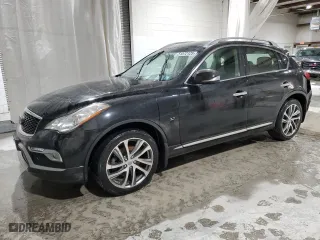 2017 Infiniti QX50 with VIN JN1BJ0RR1HM414077, listed as a Copart auction lot 51572125 with 66,425 mi miles and Salvage Title. Bid and sale history available at carsss.com. Image 1.