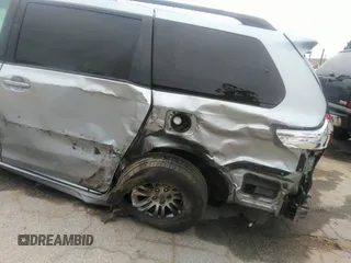 2015 Toyota Sienna XLE with VIN 5TDYK3DC0FS589947, listed as a IAAI auction lot 36567379 with 130,969 mi miles and . Bid and sale history available at DreamBid. Image 6.