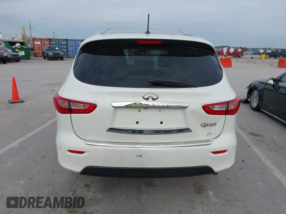 2015 Infiniti QX60 with VIN 5N1AL0MM6FC543767, listed as a IAAI auction lot 42409275 with 128,128 mi miles and . Bid and sale history available at DreamBid. Image 16.