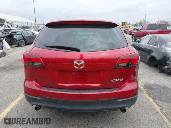 2015 Mazda CX-9 Touring with VIN JM3TB2CV5F0458675, listed as a IAAI auction lot 42047786 with 120,890 mi miles and . Bid and sale history available at carsss.com. Image 16.