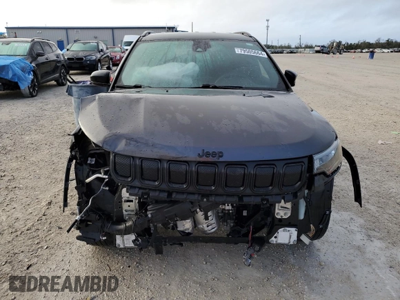 2022 Jeep Compass Altitude with VIN 3C4NJCBB2NT192731, listed as a Copart auction lot 79505664 with Not provided miles and Non repairable. Bid and sale history available at DreamBid. Image 5.