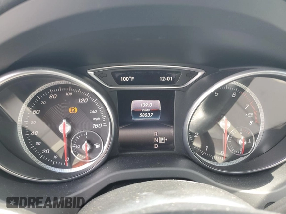 2018 Mercedes-Benz CLA 250 with VIN WDDSJ4EB2JN508634, listed as a Copart auction lot 58508315 with 50,037 mi miles and Clean title. Bid and sale history available at DreamBid. Image 9.