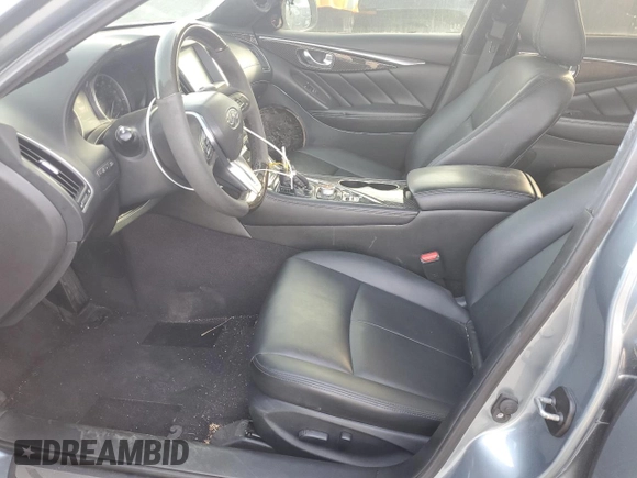 2018 Infiniti Q50 Luxe with VIN JN1EV7AP7JM356700, listed as a Copart auction lot 45892775 with 90,449 mi miles and Salvage Title. Bid and sale history available at carsss.com. Image 7.