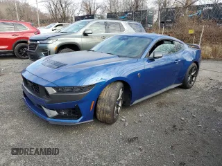 2024 Ford Mustang Dark Horse with VIN 1FA6P8R02R5502375, listed as a Copart auction lot 82881654 with 0 mi miles and Salvage Title. Bid and sale history available at carsss.com. Image 1.