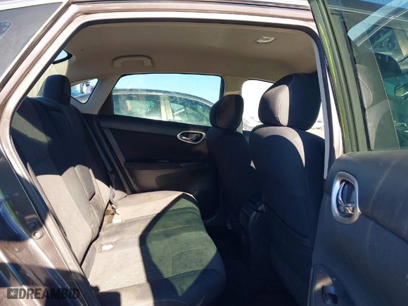 2015 Nissan Sentra S with VIN 3N1AB7AP7FY363741, listed as a IAAI auction lot 41209845 with 101,880 mi miles. Bid and sale history available at carsss.com. Image 8.