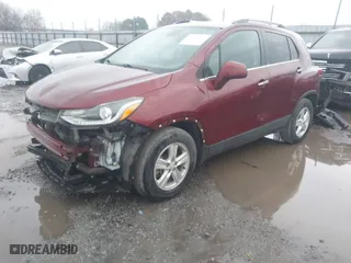 2017 Chevrolet Trax LT with VIN 3GNCJLSB8HL144444, listed as a IAAI auction lot 41150762 with 134,356 mi miles. Bid and sale history available at carsss.com. Image 2.