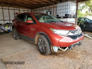 2017 Honda CR-V EX-L with VIN 2HKRW1H81HH509356, listed as a Copart auction lot 49499675 with 40,771 mi miles and Salvage Title. Bid and sale history available at carsss.com. Image 4.