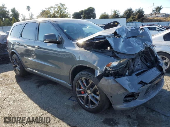 2020 Dodge Durango SRT with VIN 1C4SDJGJ8LC349170, listed as a Copart auction lot 72449564 with 73,045 mi miles and Salvage Title. Bid and sale history available at DreamBid. Image 4.