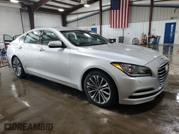 2017 Genesis G80 3.8L z VIN KMHGN4JE3HU191673, wystawiony jako Copart lot #61449175 z przebiegiem 105 267 mil mil oraz Czysty tytuł • Clean title. Historia ofert i sprzedaży dostępna na DreamBid. Obrazek 4.