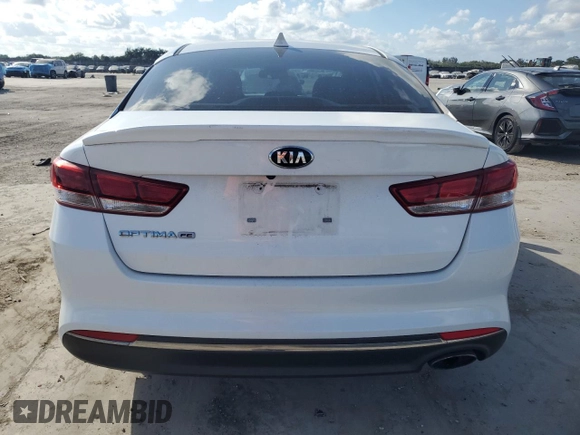 2016 Kia Optima LX with VIN KNAGT4L31G5071561, listed as a Copart auction lot 44413025 with 65,133 mi miles and Salvage Title. Bid and sale history available at DreamBid. Image 6.