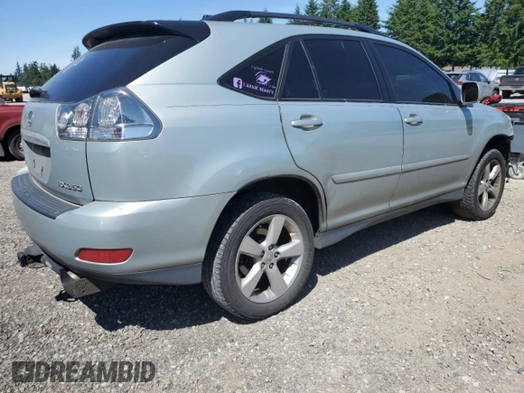 2007 Lexus RX 350 with VIN JTJHK31UX72026326, listed as a Copart auction lot 59721395 with 274,530 mi miles and Salvage title. Bid and sale history available at DreamBid. Image 3.